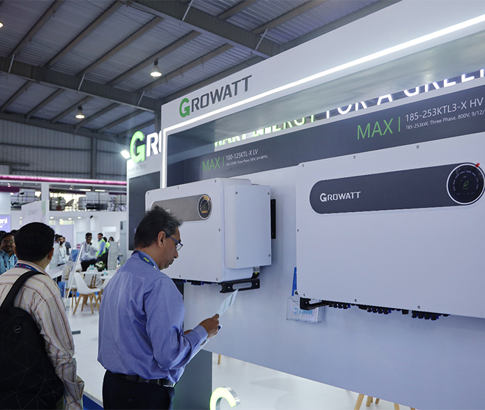 Growatt Shines at Intersolar India 2022