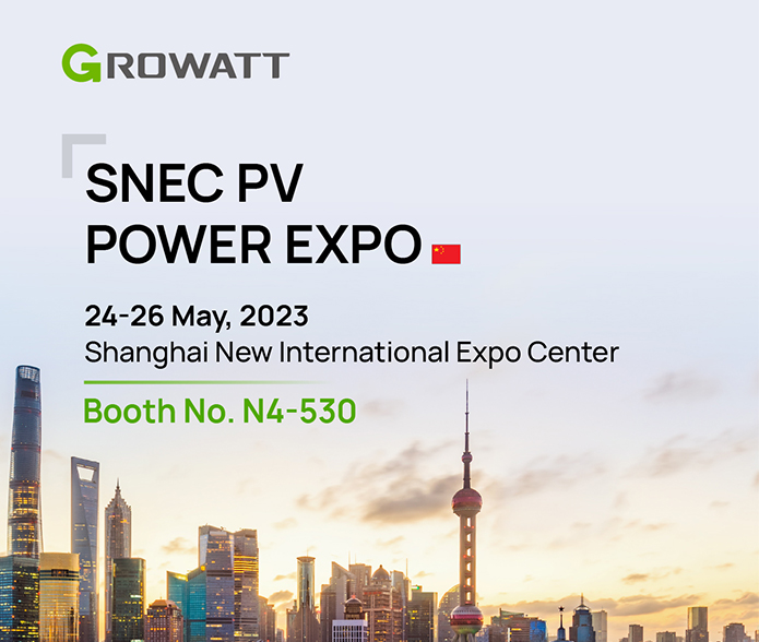 SNEC PV Power Expo 2023: Growatt To Reveal Latest Advances in Energy Technology